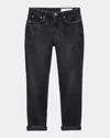 Rag & Bone Dre Low-rise Slim Boyfriend Jeans In Cornelia