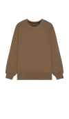 Rag & Bone Edge Crew Neck Sweater In Brown