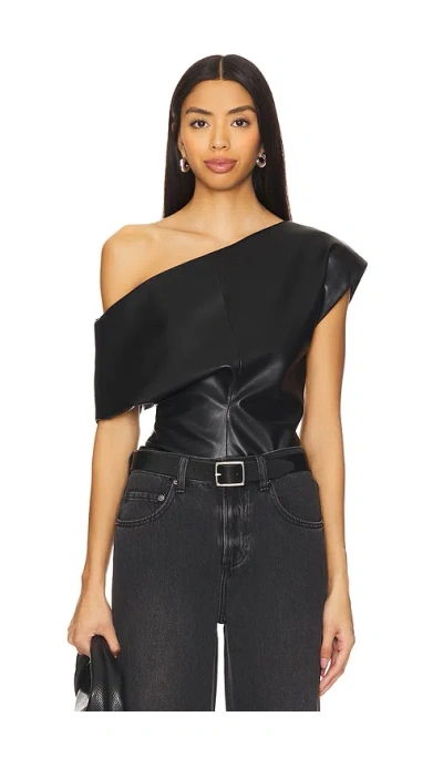 Rag & Bone Eleanor Top In Black