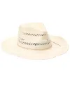 Rag & Bone Elle Perf Fedora In White