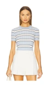Rag & Bone Eloise Short Sleeve Crew Tee