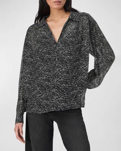 RAG & BONE EMMY LONG-SLEEVE BLOUSE