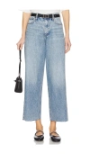 Rag & Bone Logan Womens High Rise Cropped Ankle Jeans In Blue