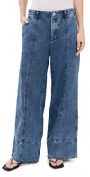 Rag & Bone Featherweight Arianna Palazzo Jeans In Beekman