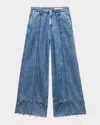 Rag & Bone Featherweight Arianna Palazzo Jeans In Beekman