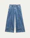 Rag & Bone Featherweight Arianna Palazzo Jeans In Beekman