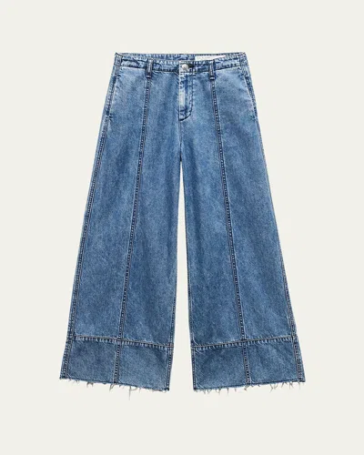 Rag & Bone Featherweight Arianna Palazzo Jeans In Beekman