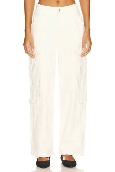 RAG & BONE FEATHERWEIGHT CAILYN CARGO PANT IN IVORY