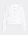 Rag & Bone Featherweight Drew Jacket In Optic Whit