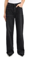Rag & Bone Featherweight Logan Jeans Jet Black In Jet Black