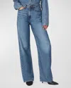 Rag & Bone Lori Mid-rise Dark Wash Wide Leg Jean In River