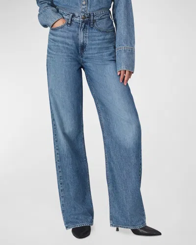 RAG & BONE FEATHERWEIGHT LOGAN WIDE-LEG JEANS
