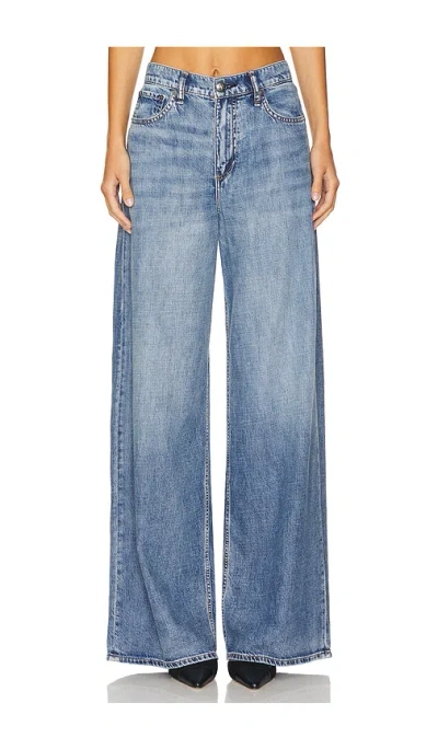 RAG & BONE FEATHERWEIGHT SOFIE WIDE LEG JEANS