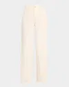 Rag & Bone Featherweight Sofie Tailored Jeans In Ecru