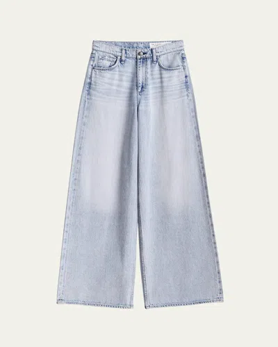 Rag & Bone Featherweight Sofie Wide-leg Jeans In Kierra