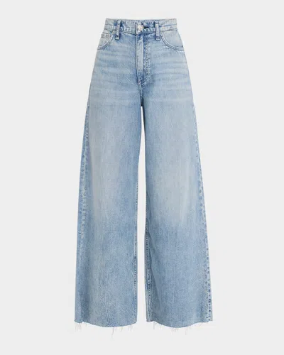 RAG & BONE FEATHERWEIGHT SOFIE WIDE-LEG JEANS