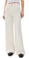 Rag & Bone Off-white Sofie Trousers In Ecru