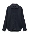 Rag & Bone Finch Linen-blend Shirt