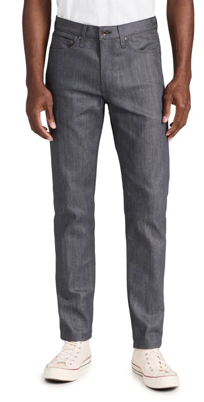 Rag & Bone Fit 2 Authentic Stretch Jeans Raw Grey In Gray