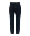 Rag & Bone Fit 2 Straight-leg Jeans In Black