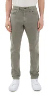 Rag & Bone Cotton Blend Slim Fit Chinos In Grey Mist