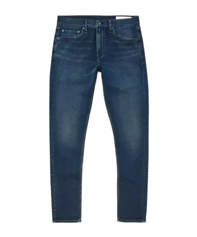 Rag & Bone Five-pocket Denim Trousers In Blue