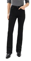 Rag & Bone Black Wide-leg Jeans In Black