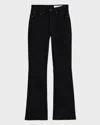 Rag & Bone Flexi Peyton Mid-rise Bootcut Jeans In Black