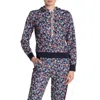 Rag & Bone Floral Sweatshirt Hoodie In Multicolor In Multi