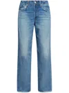 Rag & Bone Blue Straight Epic Hadley Jeans In Blue
