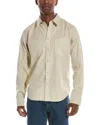 Rag & Bone Garment Dyed Arrow Shirt In Grey