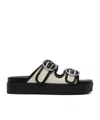Rag & Bone Geo Buckle Platform Slides