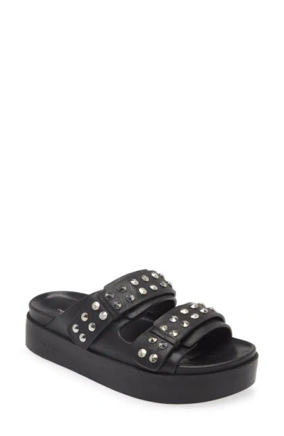 RAG & BONE GEO STUD PLATFORM SLIDE SANDAL