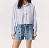Rag & Bone Georgie Stripe Poplin Shirt