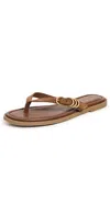 Rag & Bone Gia Thong Sandals Umbersd In Umbersd