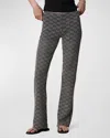 Rag & Bone Gigi Knit Pants In Black Multi