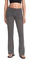 Rag & Bone Gigi Knit Pants In Blackmult