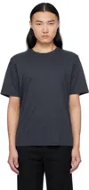 Rag & Bone Gray Pima Cotton T-shirt In Salute