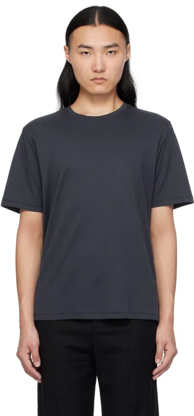 Rag & Bone Gray Pima Cotton T-shirt In Salute