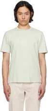 Rag & Bone Green Classic Flame T-shirt In Rock