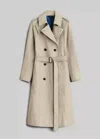 Rag & Bone Gwyn Cotton Trench Coat In Camel In Brown