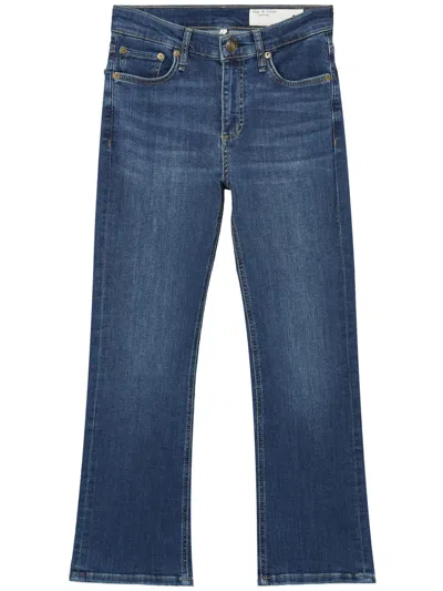 Rag & Bone Harlow Jeans In 蓝色