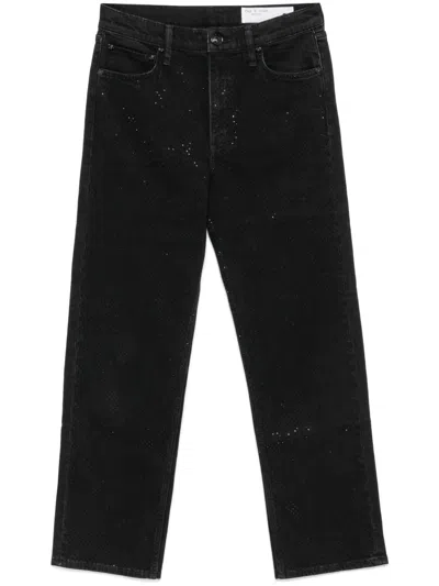 Rag & Bone Harlow Jeans In Schwarz