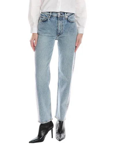 Rag & Bone Harlow Lyra Ankle Straight Jean In Blue