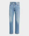 Rag & Bone Logan Womens High Rise Cropped Ankle Jeans In Orian