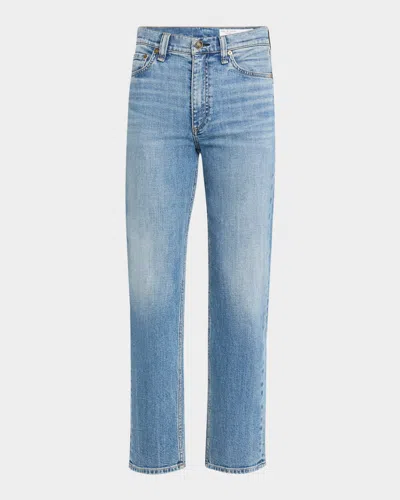 RAG & BONE HARLOW MID-RISE ANKLE STRAIGHT JEANS