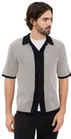 Rag & Bone Harris Camp Shirt Lttan In Lttan
