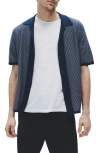 RAG & BONE HARVEY KNIT CAMP SHIRT