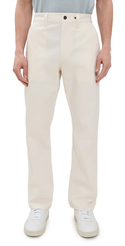 Rag & Bone Haydon Relaxed Straight Leg Twill Chinos In Brown