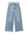 Rag & Bone High-rise Vintage Stretch Jeans Pants In Blue